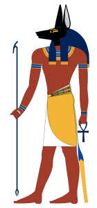 dios egipcio Anubis inframundo