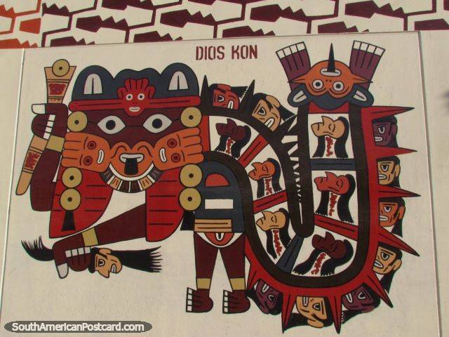 dios kon mitología inca