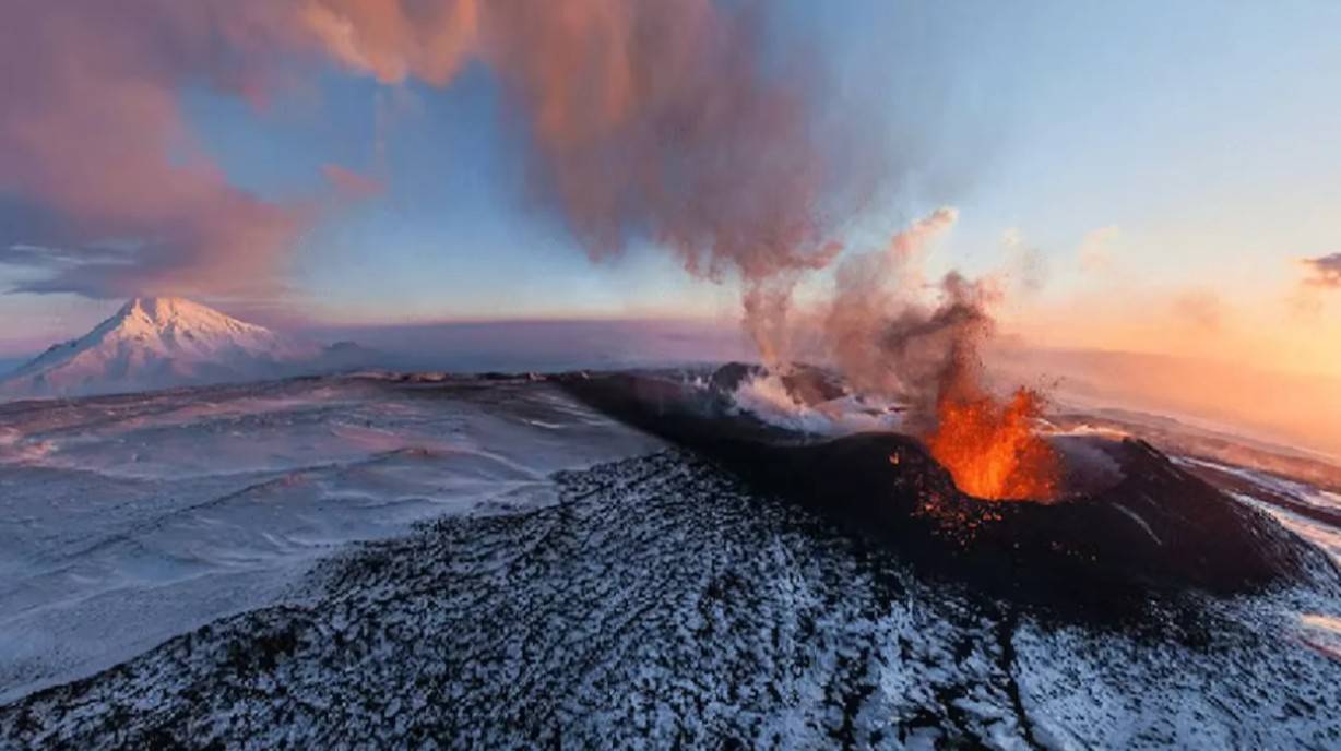 volcán Erebus antártida